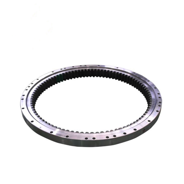 Internal gear ball slewing rings / turn table bearing , teeth hardened . hardness : 55-62 HRC .OD 1195mm ID :963mm.H:85mm.