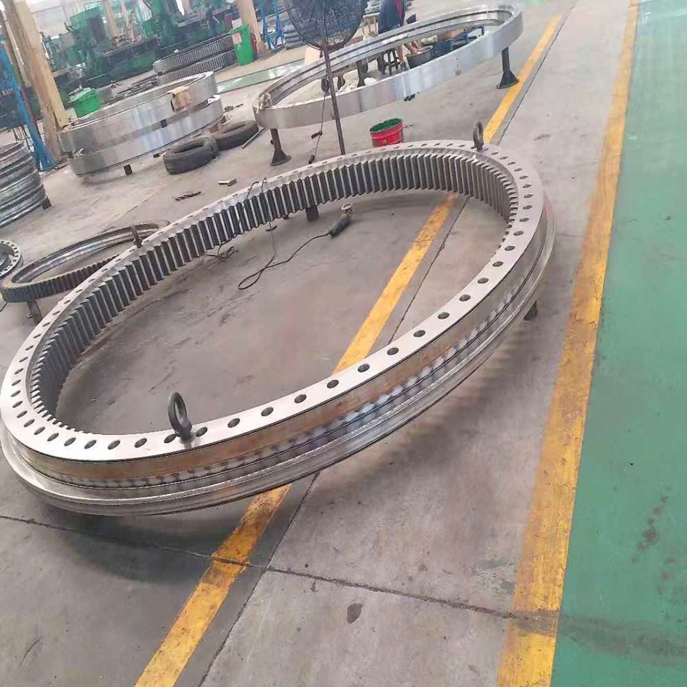 014.75.3150 Internal gear single row ball slewing bearing turntable ring crane and excavator